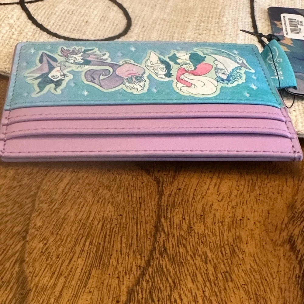 Loungefly Disney Limited Edition Convention Villains Constellation Cardholder